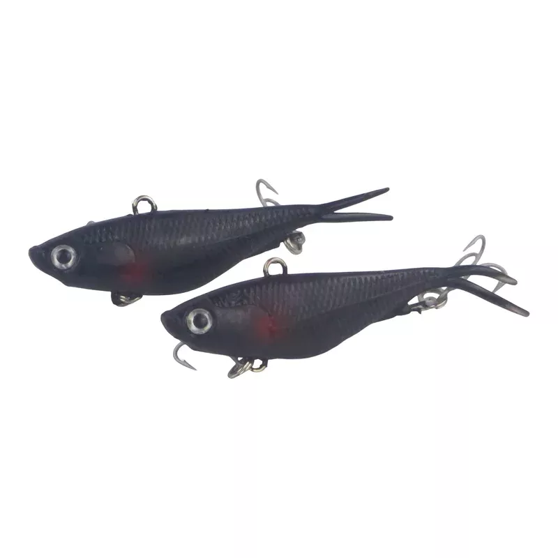 Swimerz 95mm Soft Vibe Carbon 2 pack