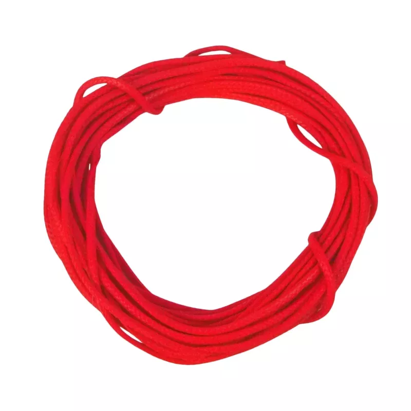 Swimerz Braided PE Solid Core Assist Line Red 100kg 5 mtrs