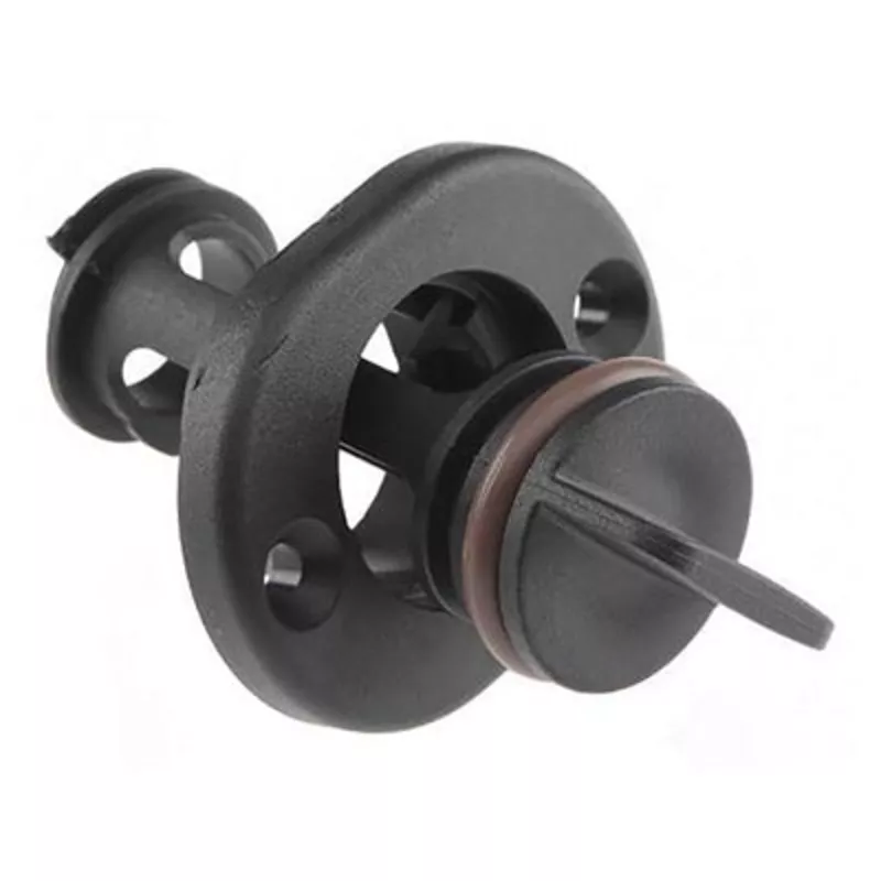 TH Marine Drain Plug|Black|White
