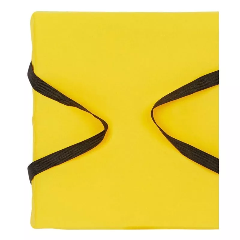 Throwable Foam Cushion|Blue|Yellow