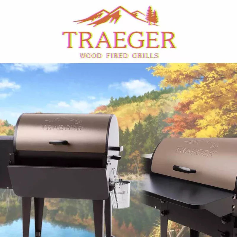 Traeger Folding Front Shelf Tailgater Bronson