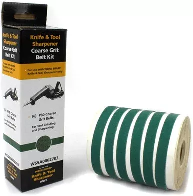 Work Sharp Knife and Tool Coarse Grit Belt Kit