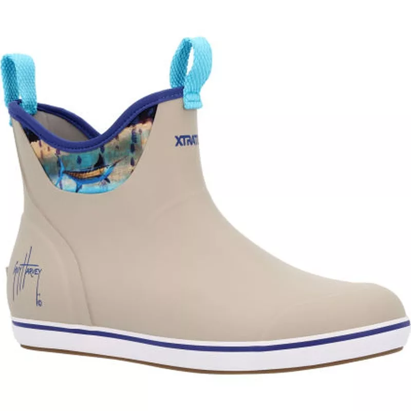 XRTATUF Men’s 6″ Ankle Deck Boot Guy Harvey