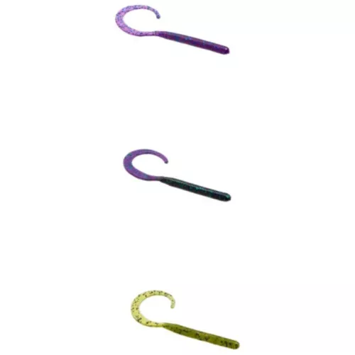 Zoom bait Curly Tail Worms soft lure 102 mm Multicolor | Waveinn