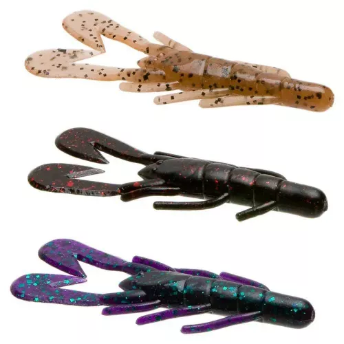 Zoom bait Ultravibe Speed Craw soft lure 89 mm Multicolor| Waveinn