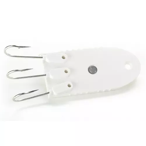 ZunZun Weighted Plastic Octopus Jig White | Waveinn